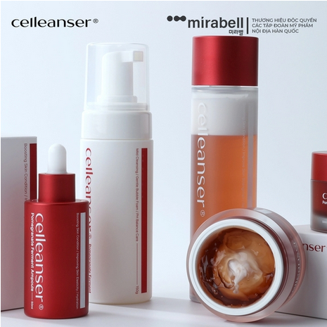 Tinh chất dưỡng da Celleanser Pomegranate Ferment Ampoule-hàn quốc
