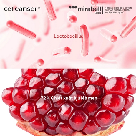 Nước cân bằng da Celleanser Pomegranate Ferment Toner-hàn quốc