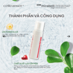 Sữa rửa mặt Celleanser Pomegranate Ferment Relaxing Cleanser-hàn quốc