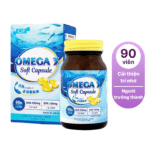 Thực phẩm tốt cho não Omega 3 soft capsule-nhật bản