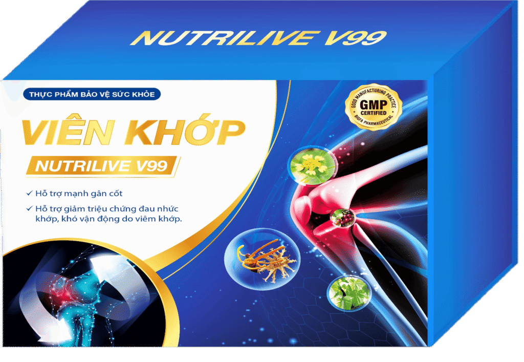 Thực phẩm tốt cho khớp  Nutrilive V99