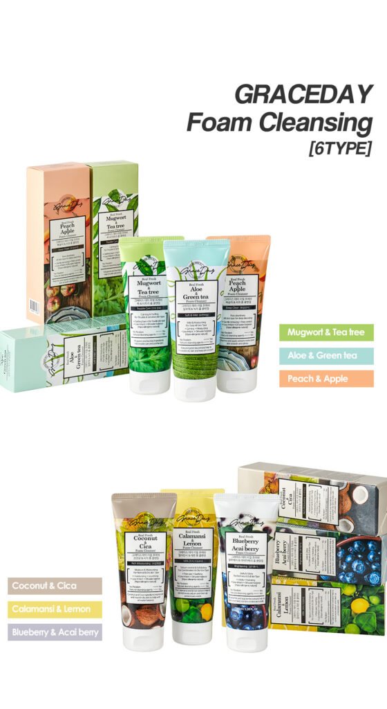 Sữa rửa mặt Dừa và Rau má-hàn quốc