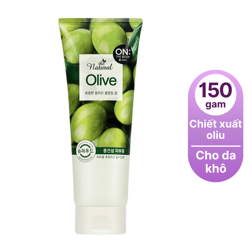 Sữa rửa mặt On The Body Oliu-hàn quốc