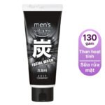 Sữa rửa mặt than hoạt tính dành cho nam KOSÉ Softymo Men’s Facial Wash-nhật bản