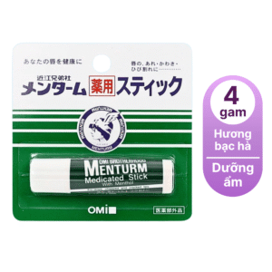 Son dưỡng ẩm dành cho môi khô và nứt nẻ hương bạc hà-nhật bản