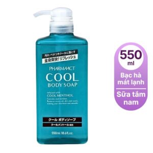 Sữa tắm bạc hà mát lạnh 550ml-nhật bản