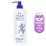 Sữa tắm dưỡng ẩm và làm sáng da 800ml (màu trắng)-nhật bản