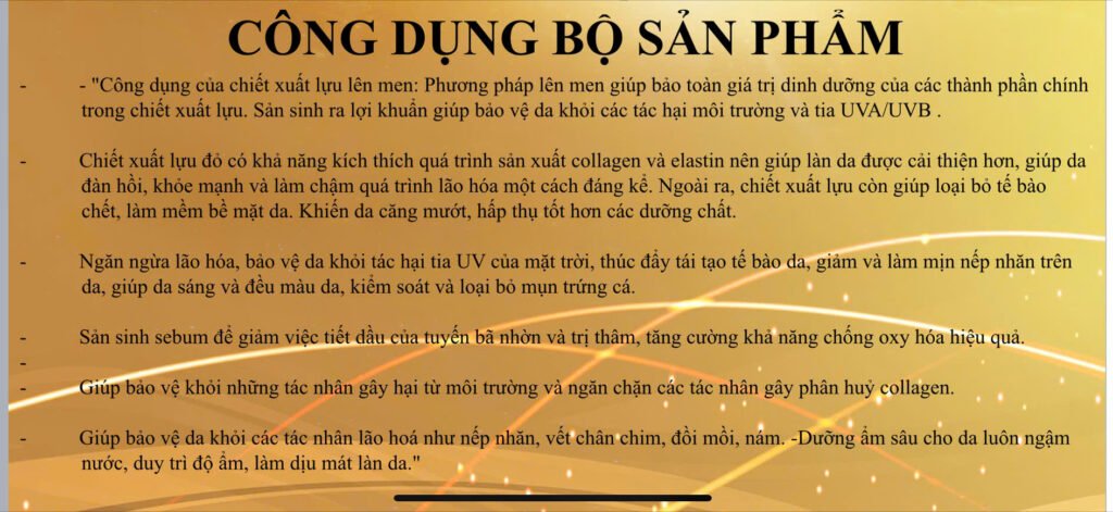Combo Lựu đỏ rạng rỡ tái tạo da-hàn quốc
