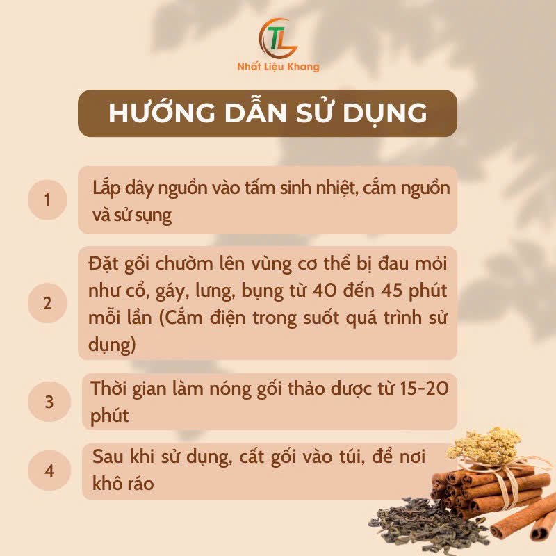 Gối Ngọc Thảo Dược Đa Năng