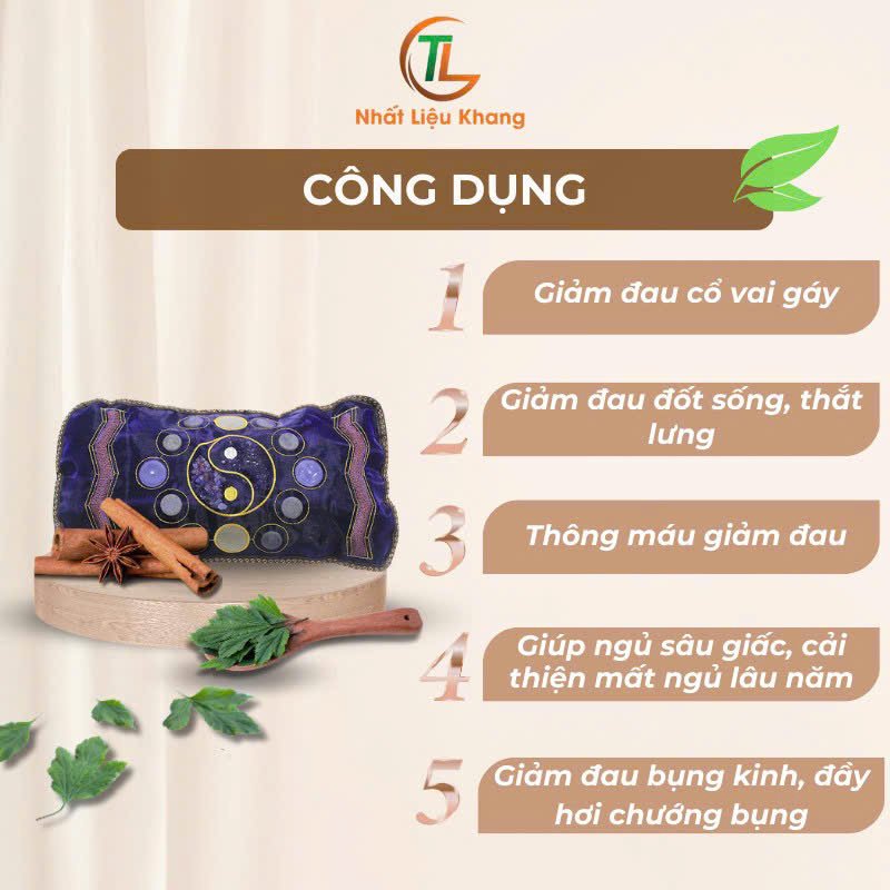 Gối Ngọc Thảo Dược Đa Năng