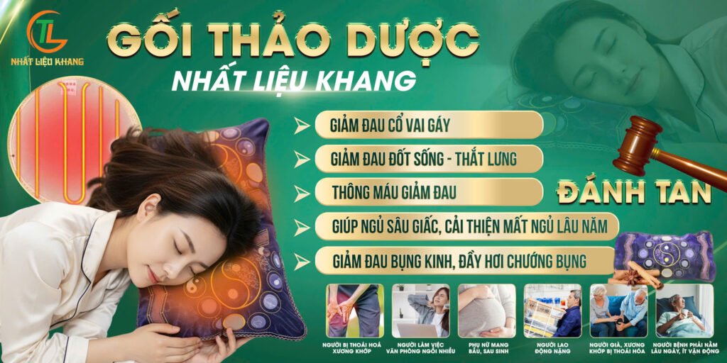 Gối Ngọc Thảo Dược Đa Năng