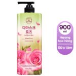 Sữa tắm On The Body hương hoa hồng 900g-hàn quốc