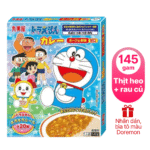 Sốt cà ri Marumiya Doraemon Curry thịt lợn & rau củ ngọt cho bé-nhật bản
