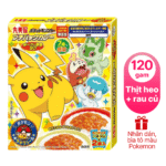 Sốt cà ri Marumiya Pokemon Curry thịt lợn & rau củ ngọt cho bé-nhật bản