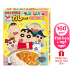 Sốt cà ri Marumiya cậu bé bút chì Shinchan Curry thịt lợn & ngô ngọt cho bé-nhật bản
