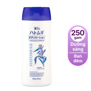Sữa dưỡng thể làm sáng da ban đêm Hatomugi-nhật bản