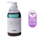 Sữa tắm Purefeel Botanical Body Soap hương hoa trắng 450ml-nhật bản