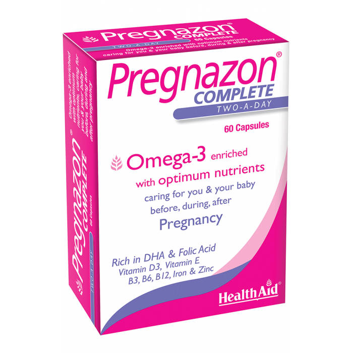 Thực phẩm tốt cho mẹ bầu Pregnazon Omega 3